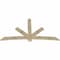 Ekena Millwork Alberta Rough Sawn Timber Gable Bracket, Douglas Fir, 96"W x 52"H x 2"D x 6"F, 13/12 Pitch GBW096X52X0206ALB00RDF - alternate 5